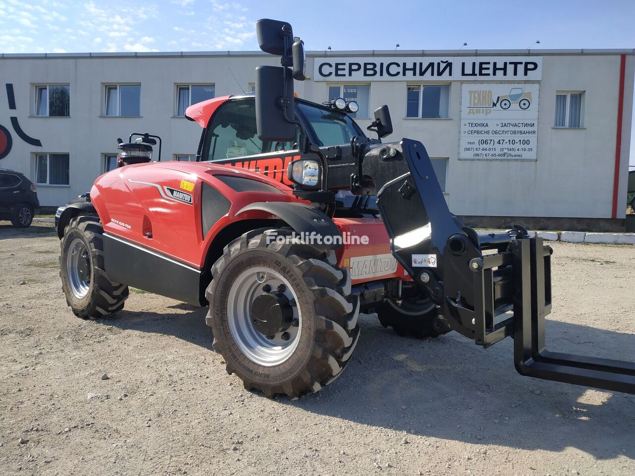 нов телескопичен товарач Manitou MLT-Х 625