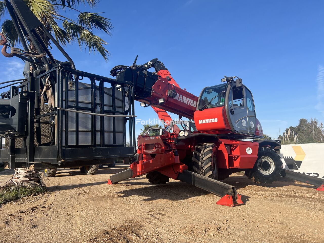 Manitou MRT 2150 telehandler