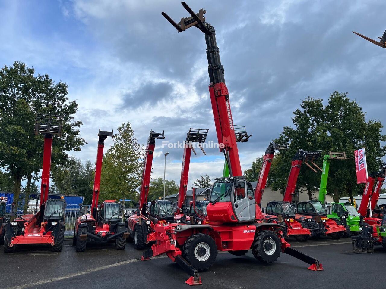 телескопический погрузчик Manitou MRT 2150+ PRIVILEGE     REMOTE CONTROL!!