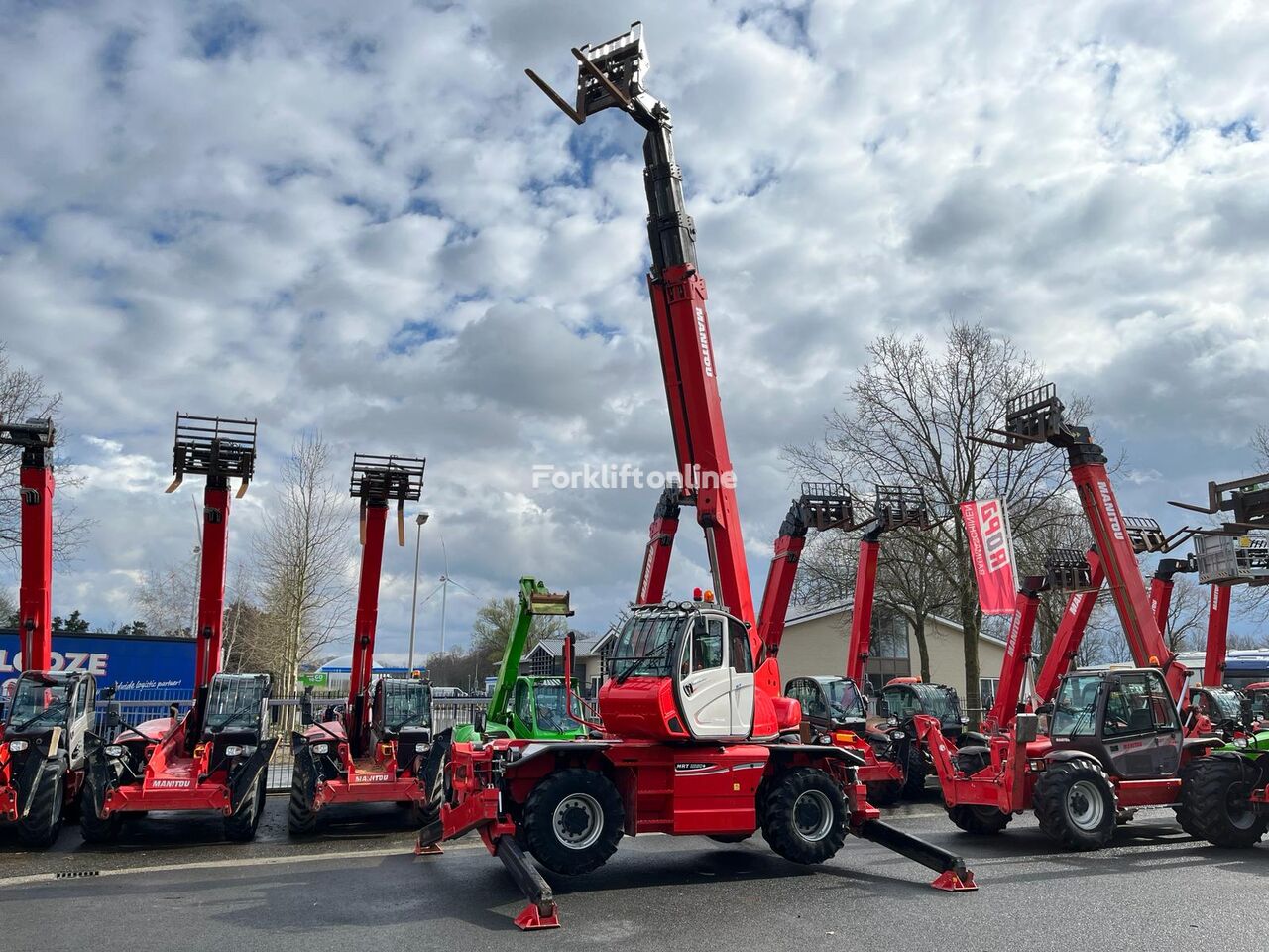 chariot télescopique Manitou MRT 2550+ PRIVILEGE    YEAR 2018!!   REMOTE CONTROL!!