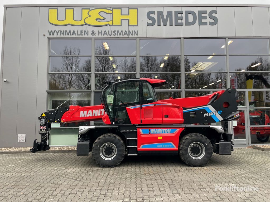 new Manitou MRT 2660 E telehandler