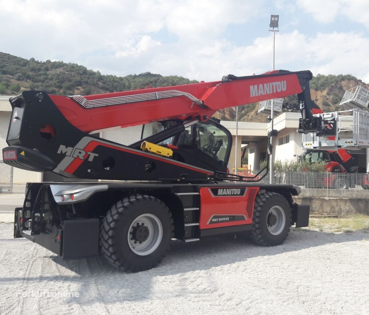 new Manitou MRT 3570 telehandler