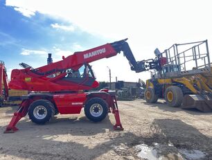 încărcător telescopic Manitou MRT1840 forks platforma + winch