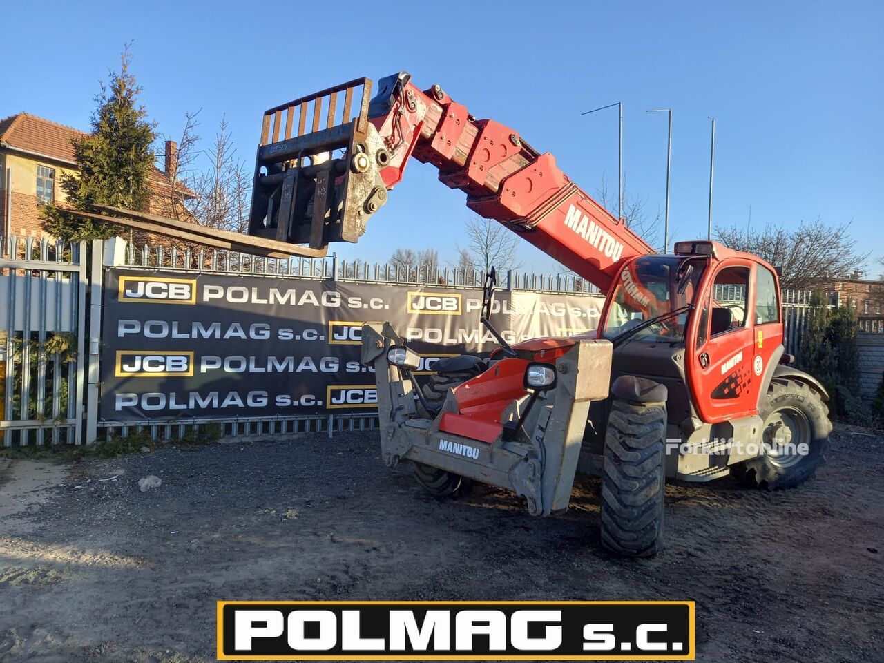 teleskooplaadur Manitou MT1840 / Ładowarka (872) JCB 540-140 535-140 535-125