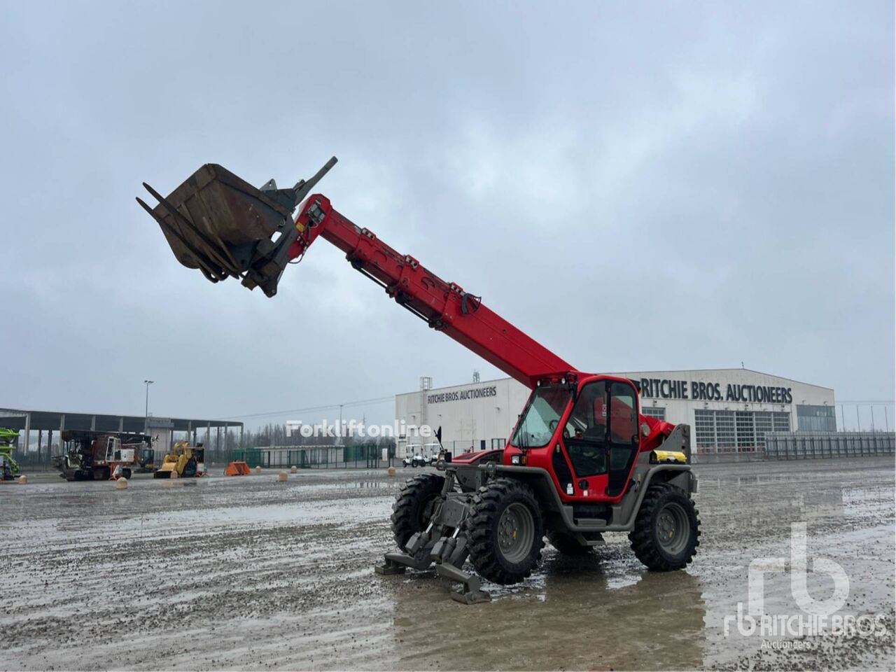 телескопический погрузчик Merlo P40.17LOX