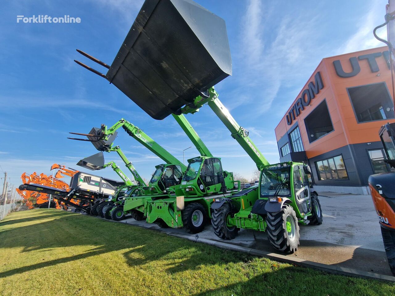 teleskooplaadur Merlo TF33.7G, 2024, 172h, forks +bucket 2,5cm-69900 EUR