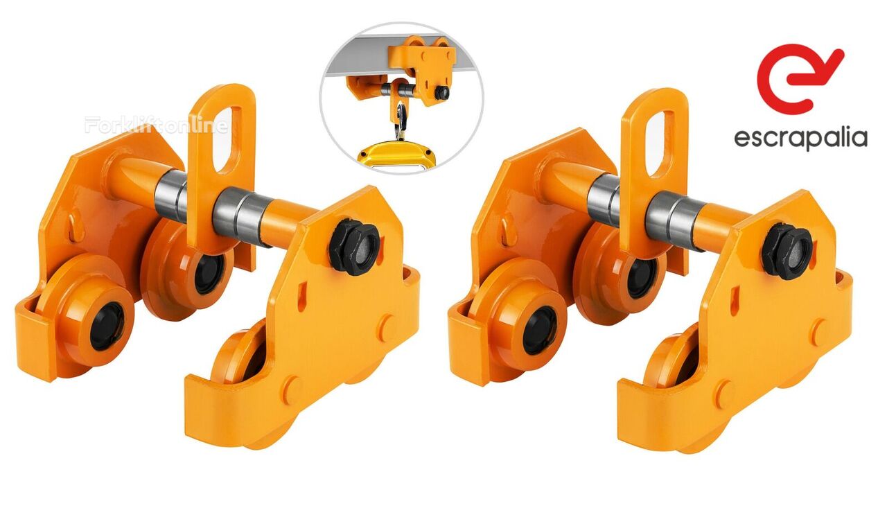 2 Carros Polipasto de Acero para Viga Metálica Elektroseilzug kaufen | Forkliftonline AT Neuer 2 Carros Polipasto de Acero para Viga Metálica Elektroseilzug - Forkliftonline