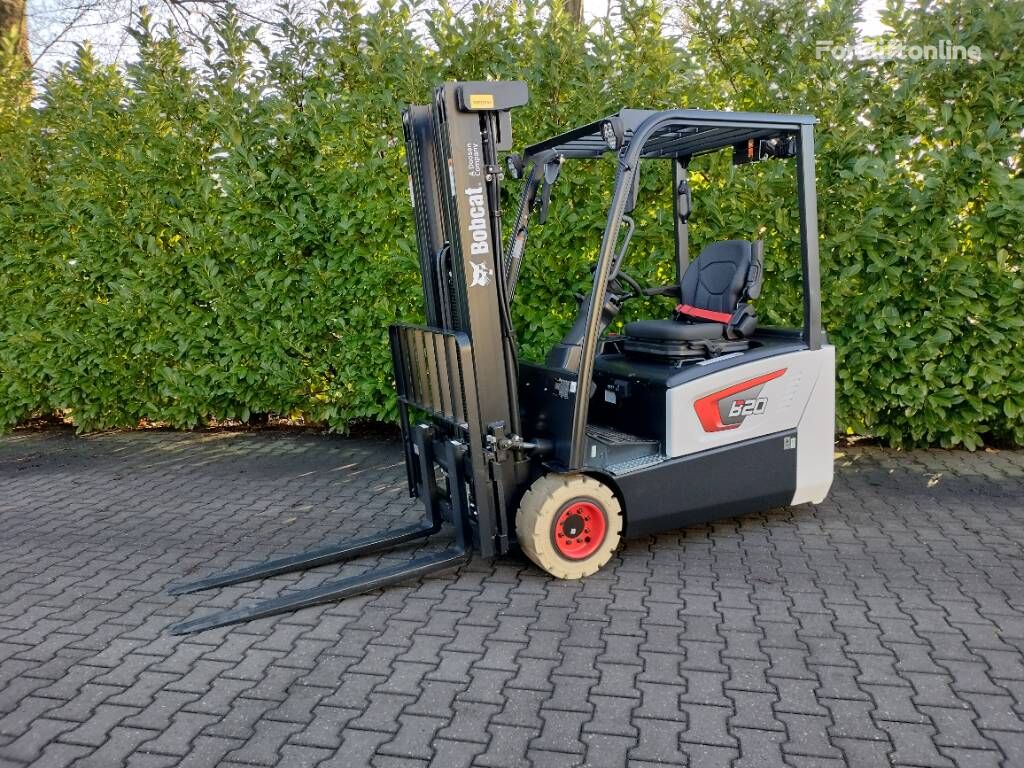 ny Bobcat B20 T-7 Plus gaffeltruck med tre hjul