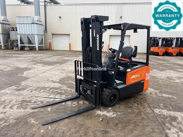 Doosan B20T-7 PLUS three-wheel forklift