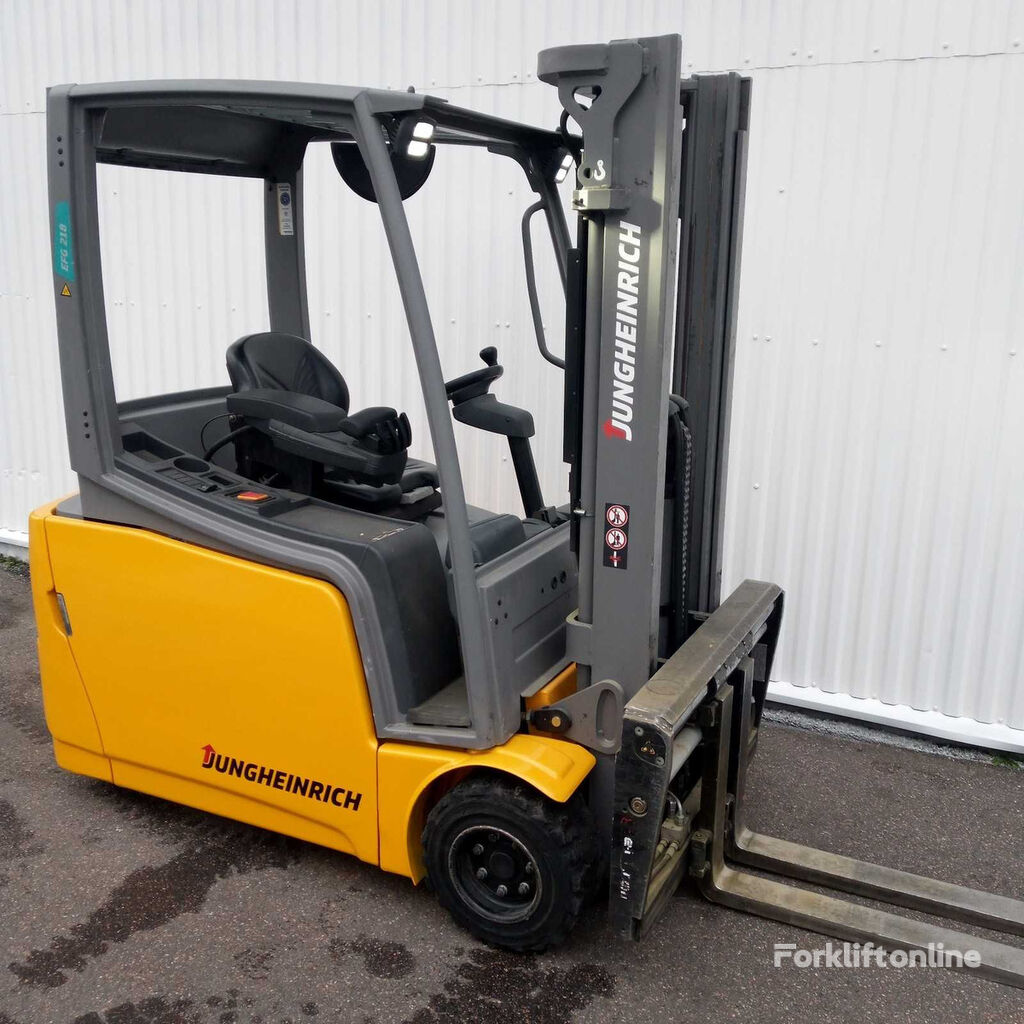 Jungheinrich EFG 218k 3100 ZZ 1150mm SS+POS three-wheel forklift