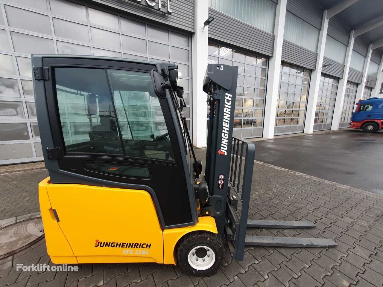 Jungheinrich EFG 218k / Triplex 4.35m / 2014 / nur 69h! Dreiradstapler