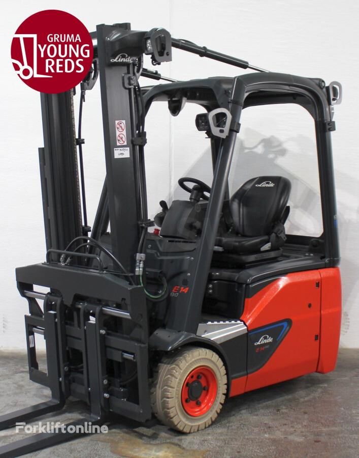 Linde E 14 EVO 386-02 carretilla elevadora de 3 ruedas