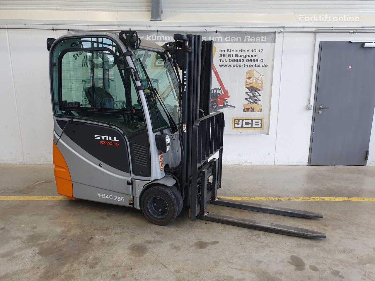 Still RX20-18 / Triplex: 4.17m! / SS / nur 1.160h !!! three-wheel forklift