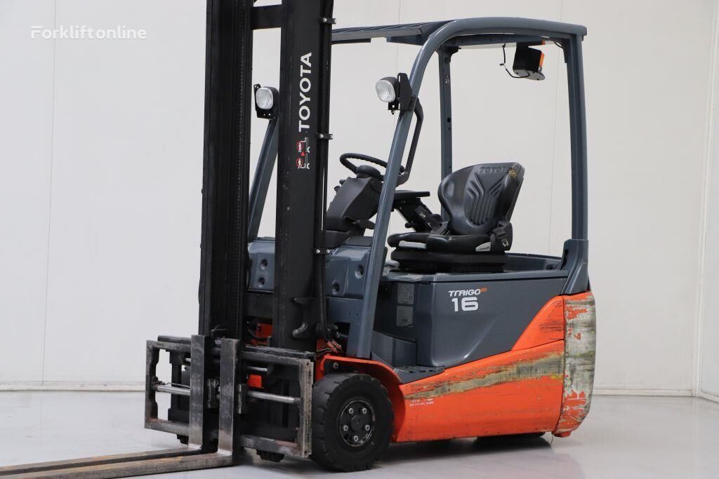 Toyota 8FBE16T three-wheel forklift - Forkliftonline