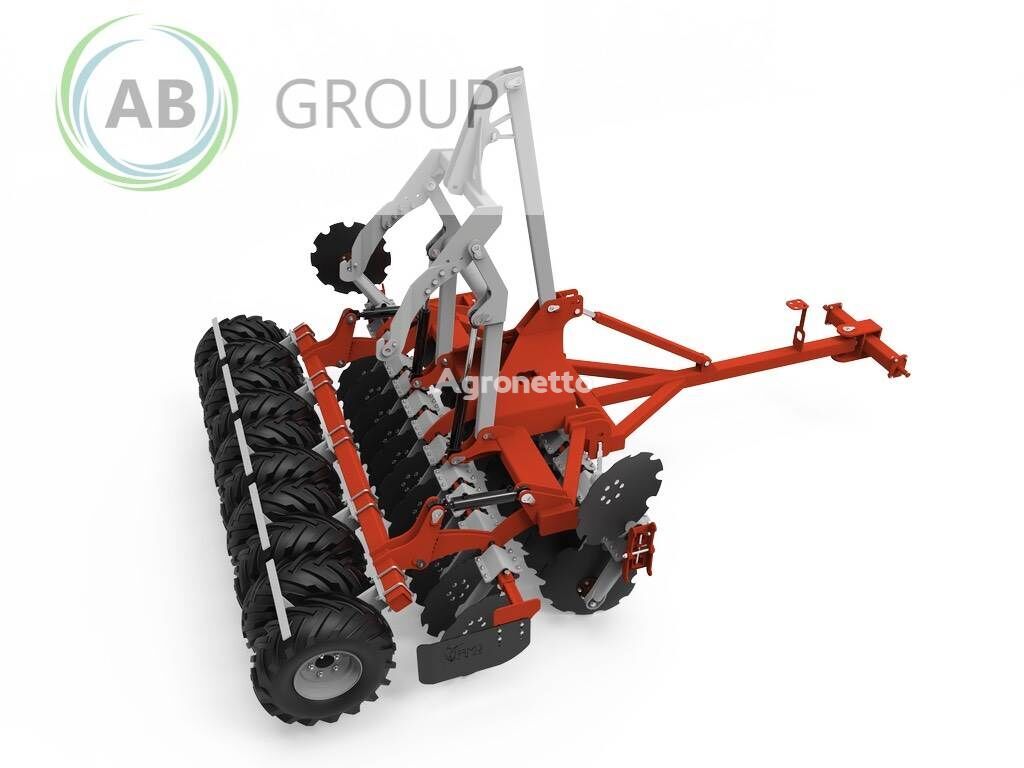 AMJ Agro ciągniona brona talerzowa Atos Drive 3,0 m disk harrow