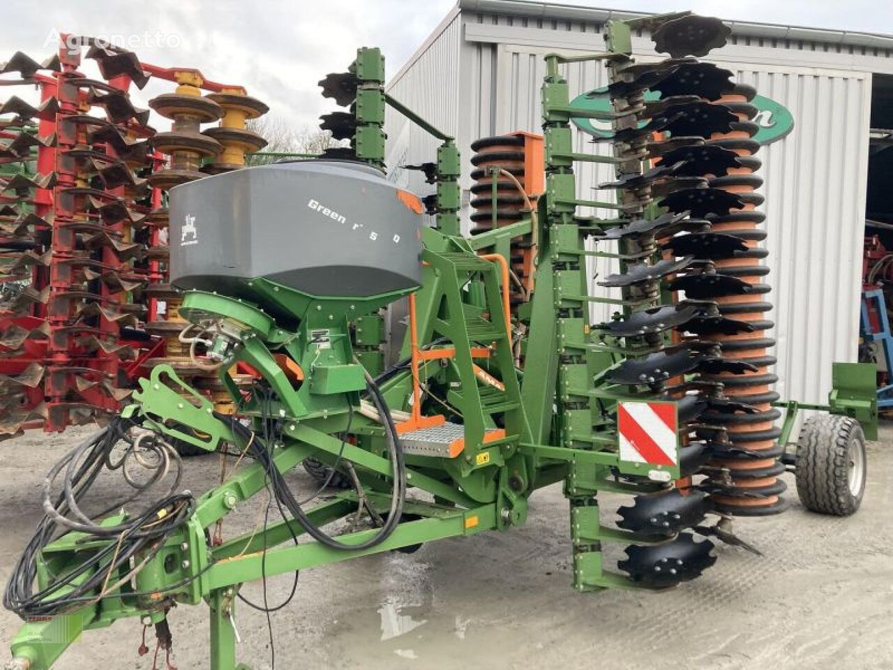 Amazone CATROS+ 6002-2 GREENDRILL disk harrow