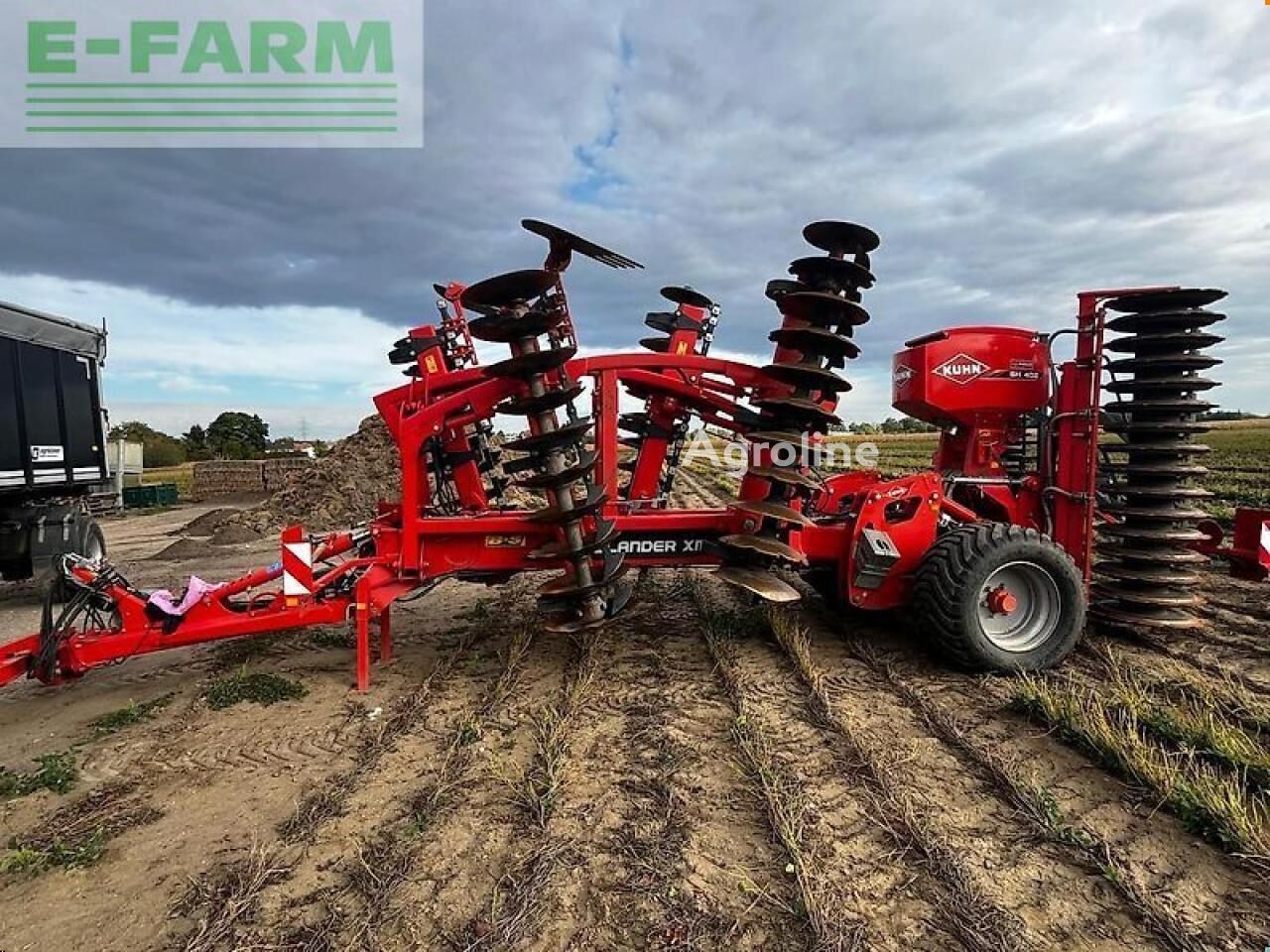 Herse à disques Kuhn discolander xm 40 + sh 402 - Agroline