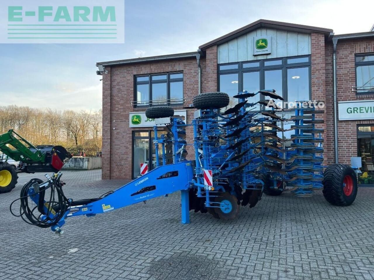 Lemken rubin 10/500 kua inkl. seedhub disk harrow for sale | Agronetto NG Lemken rubin 10/500 kua inkl. seedhub disk harrow - Agronetto