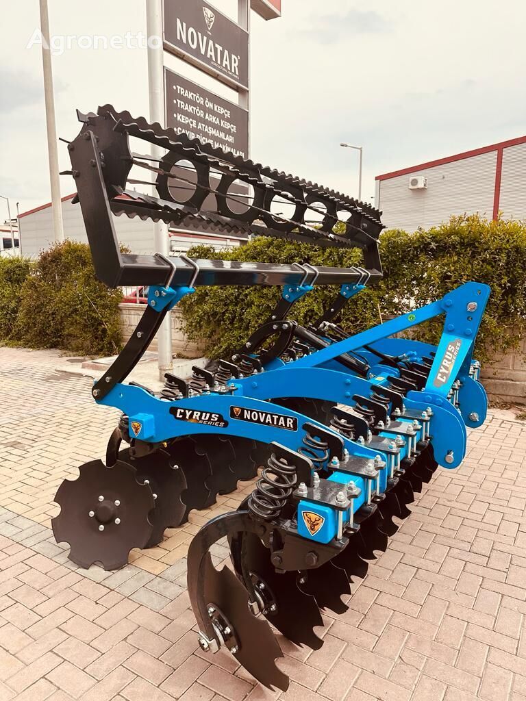 новая дисковая борона Novatar Independent spring disc harrow