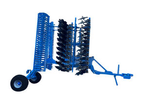 new Soil Master GIANT SERIES FOLDABLE AND TRAILED TYPE MULTI DISC HARROW (SPRIN disk harrow