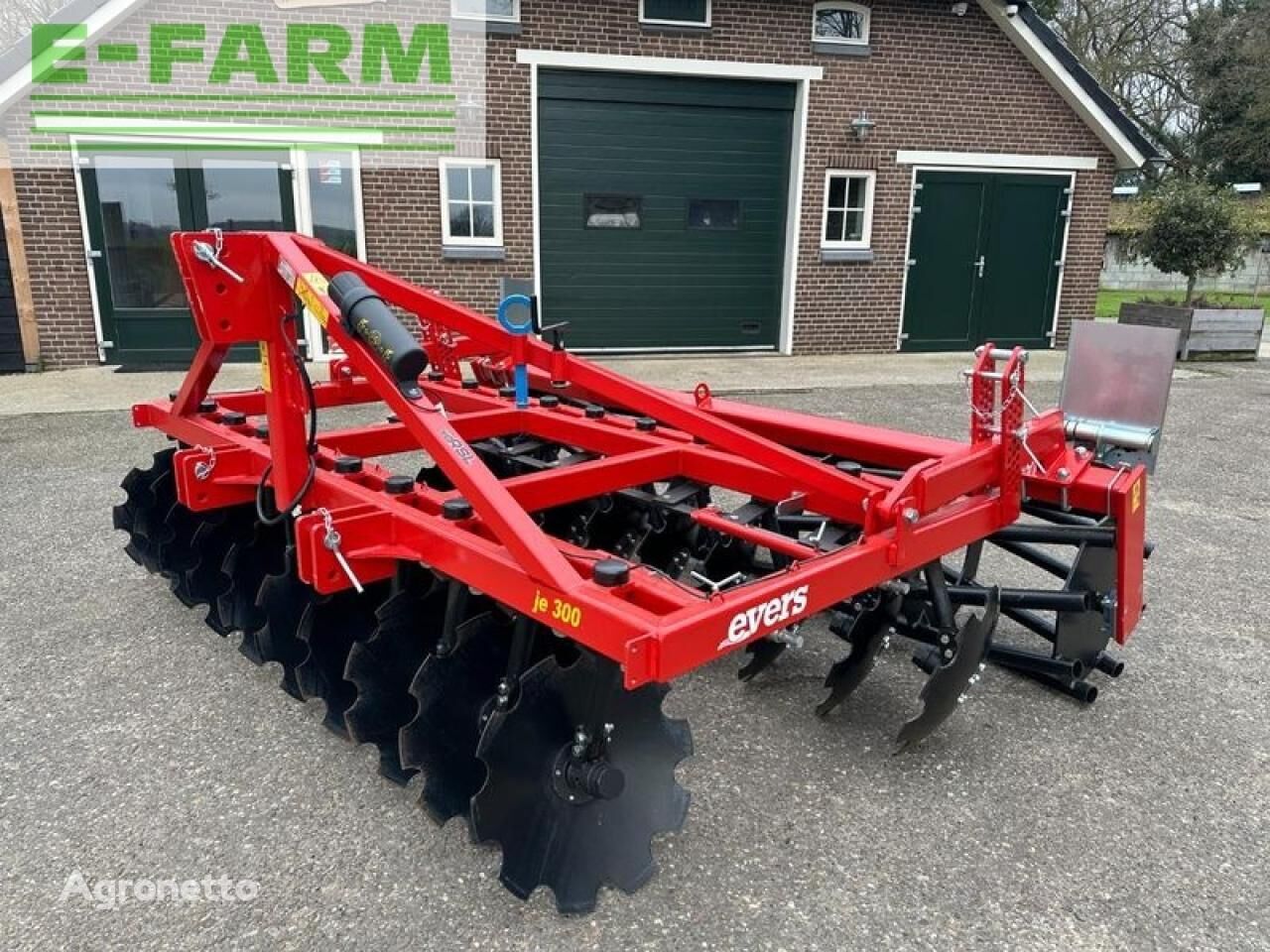 je-300 vario disc disk harrow