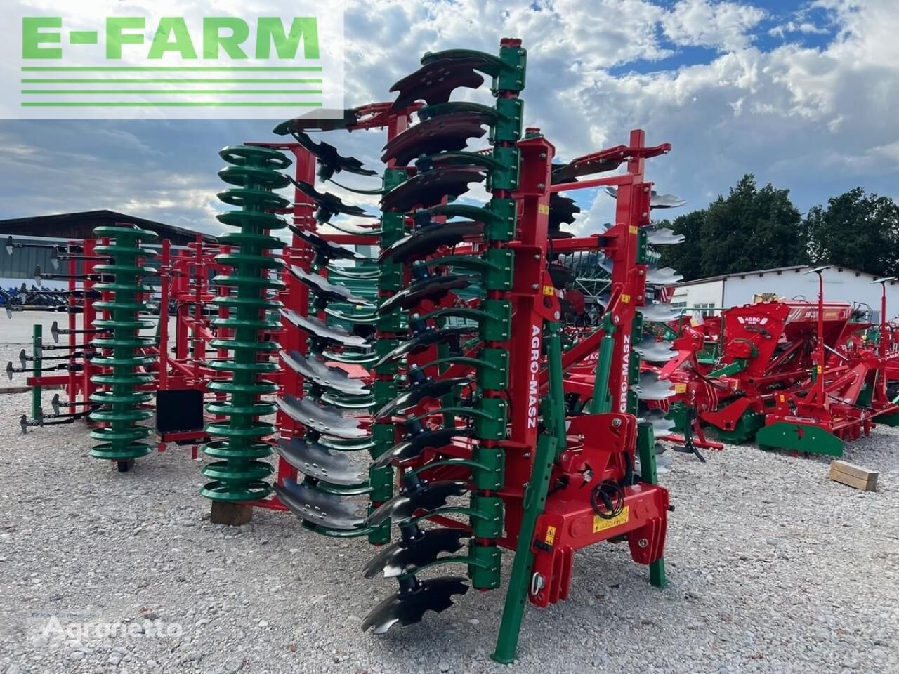 Agro-Masz btc 50 h power harrow