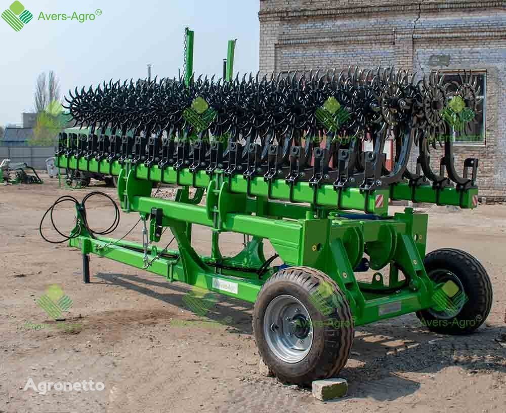 new Harrow rotary Green Star 9 m Euro with replaceable teeth power harrow