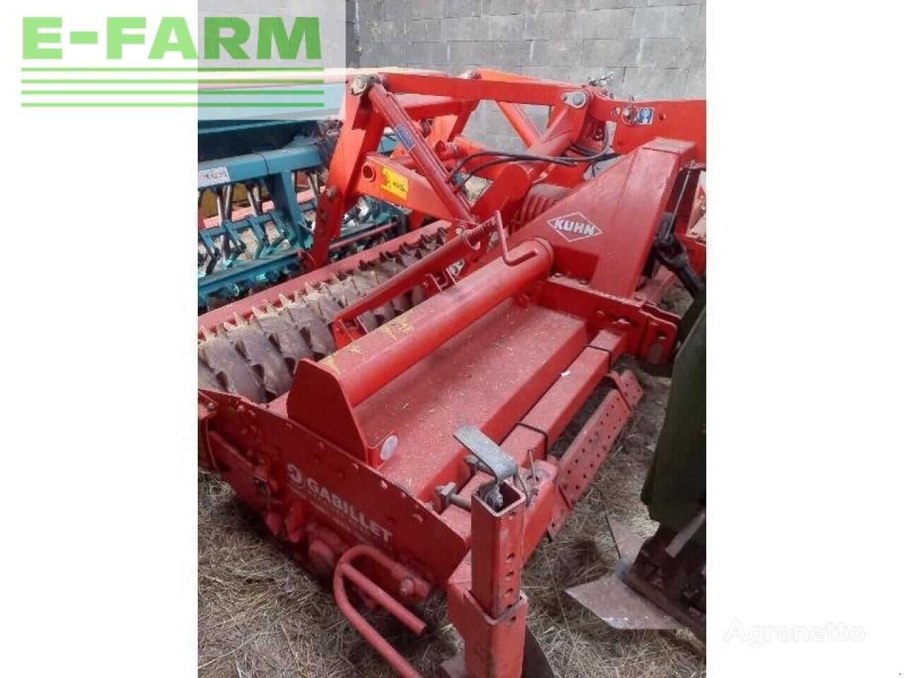 Kuhn el162 aktīvas ecēšas