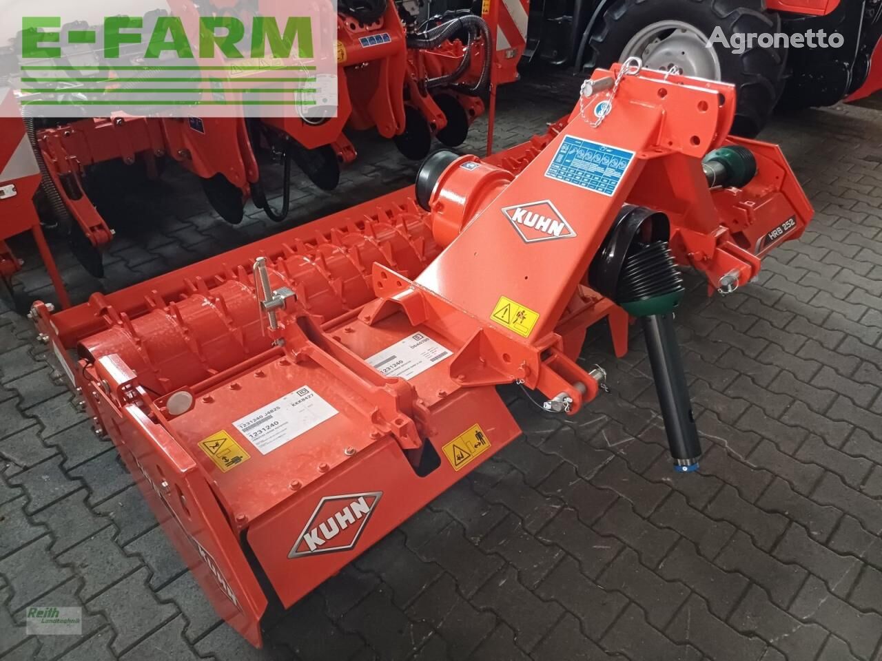 Kuhn hrb 252 aktīvas ecēšas