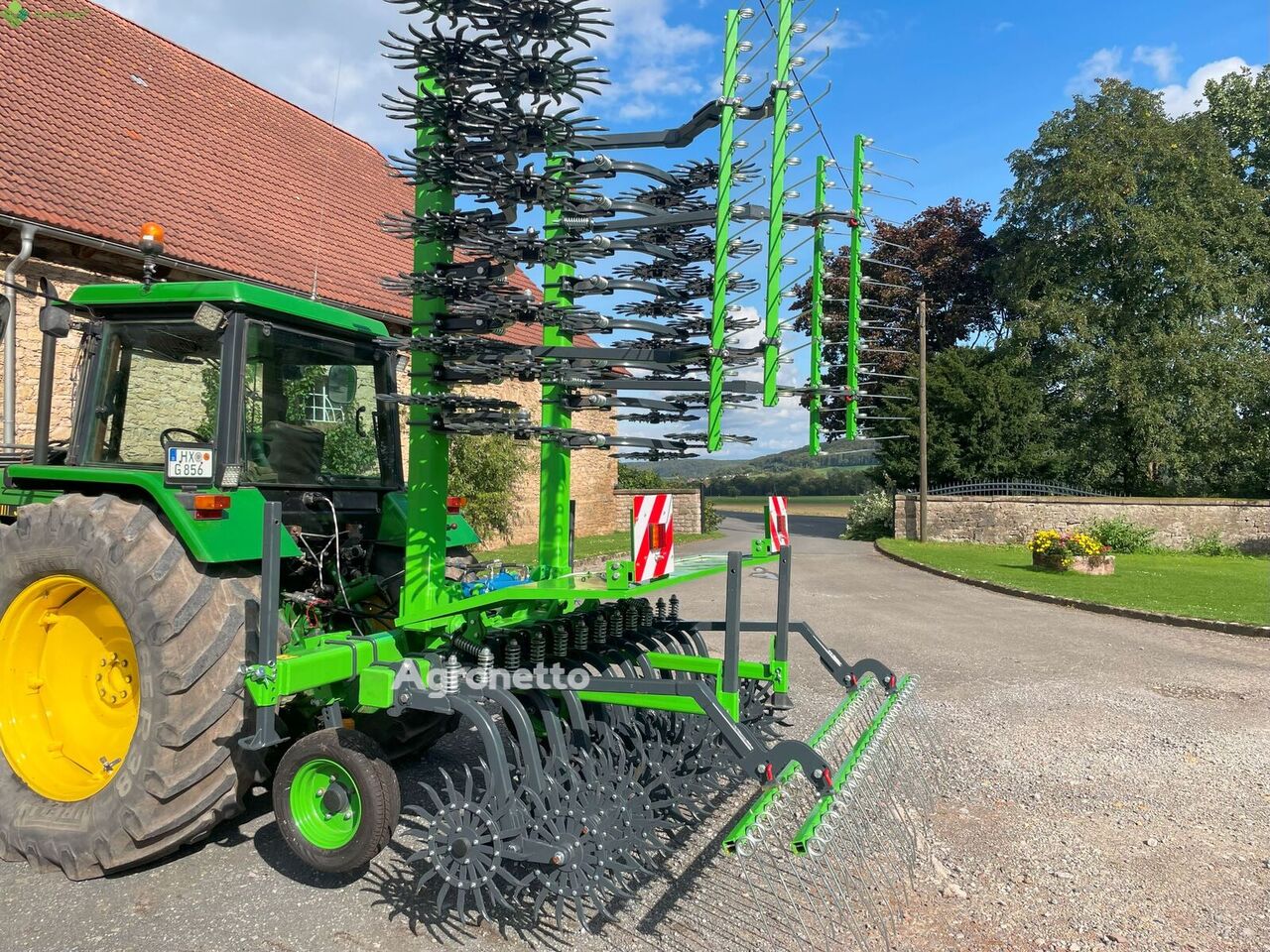 naujas aktyvios akėčios Rotary harrow Green Star ZOLLI 6.5