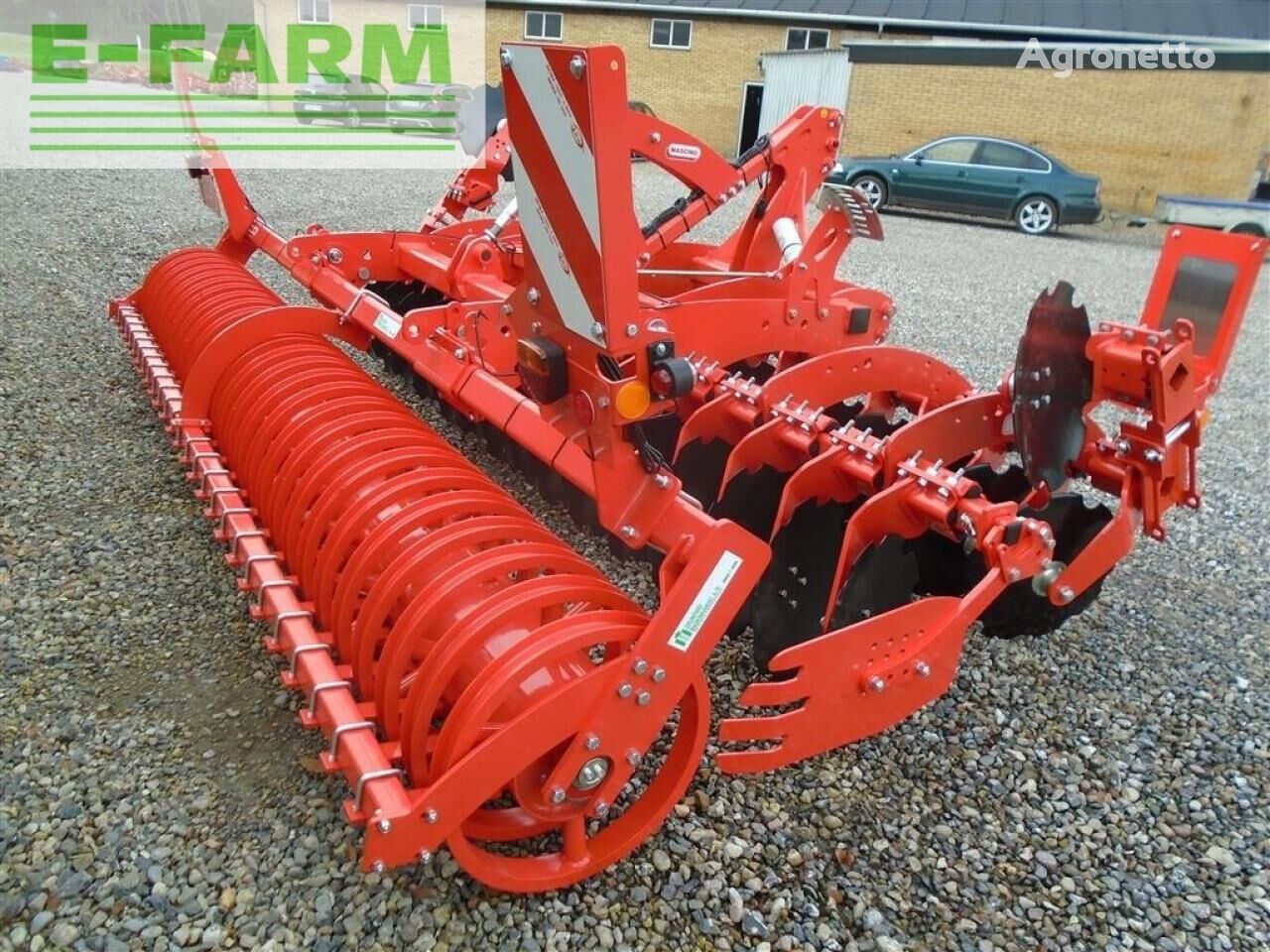 veloce 4 mtr veloce m/ u-ringsvalse ø560mm tilbud power harrow