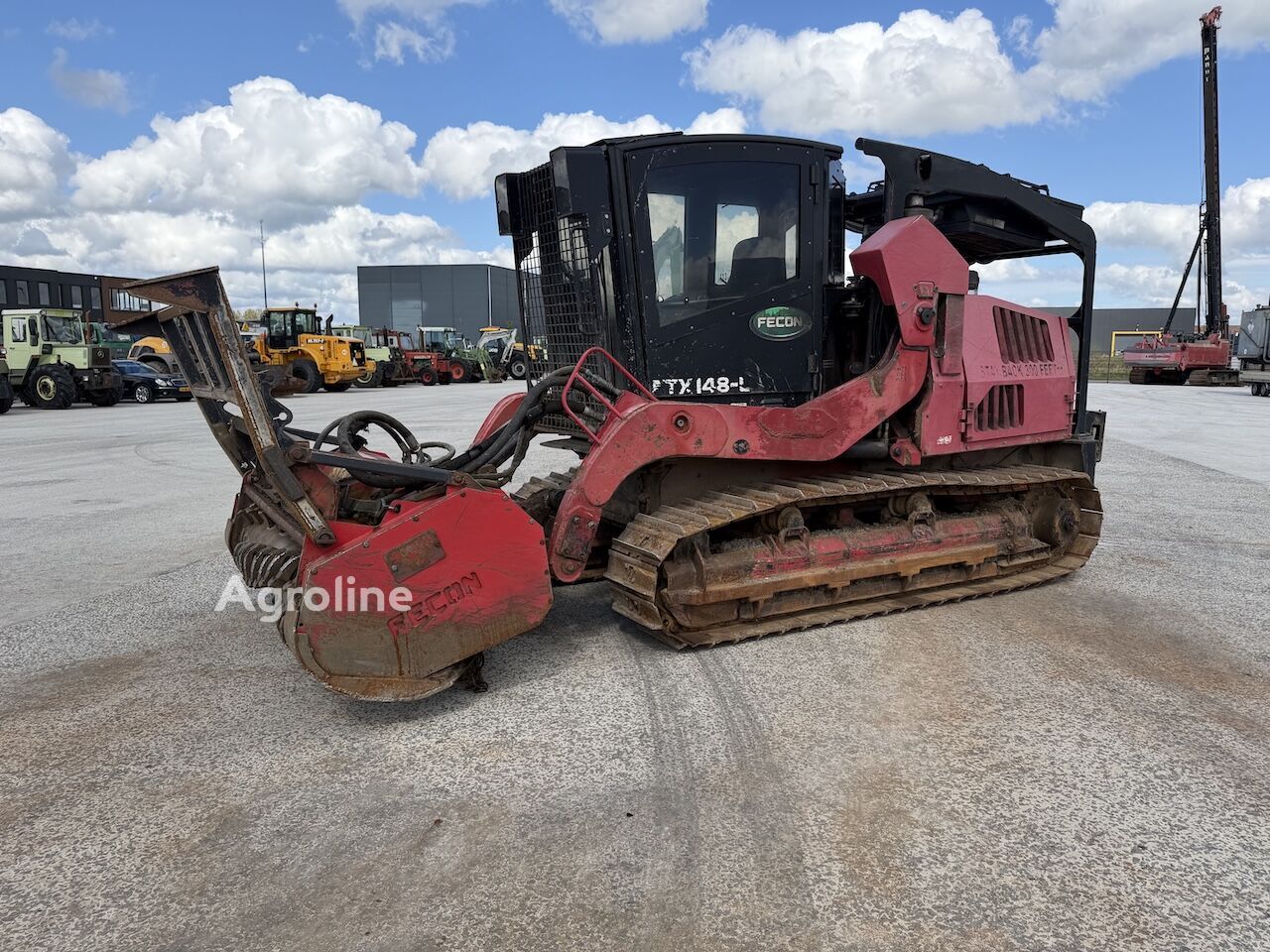 Fecon FTX 148-L self-propelled mulcher - Agroline