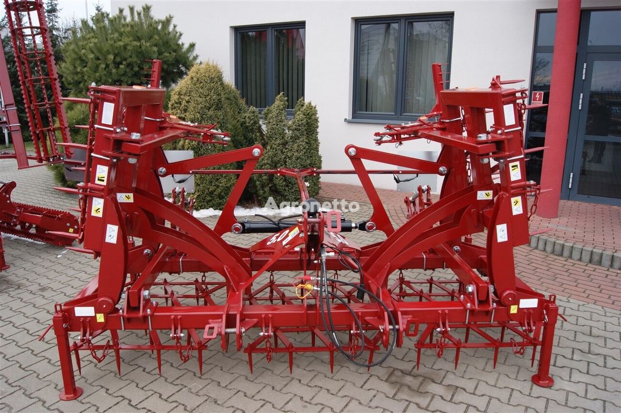 neue Tine harrow / 5-Felder schwere Zinkenegge / Herse à dents 5 m