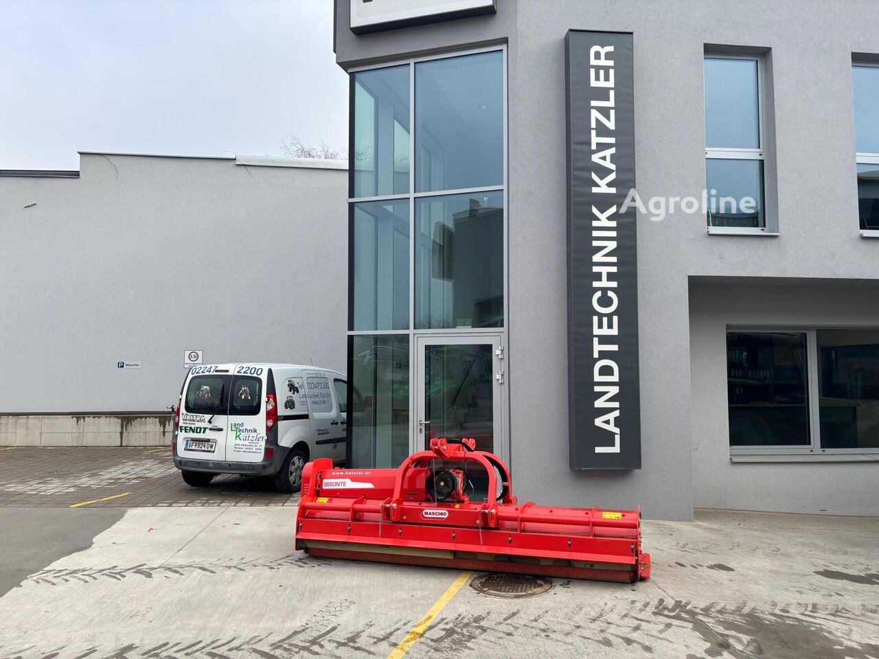 Naujas traktorinis smulkintuvas Maschio Bisonte 300 - Agroline