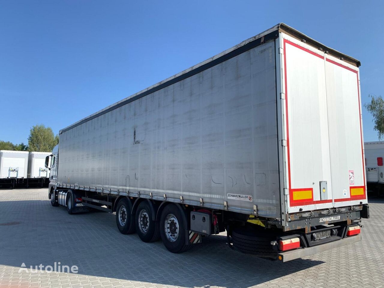 ANDERE SCHWARZMULLER SPA 3/E tilt semi-trailer