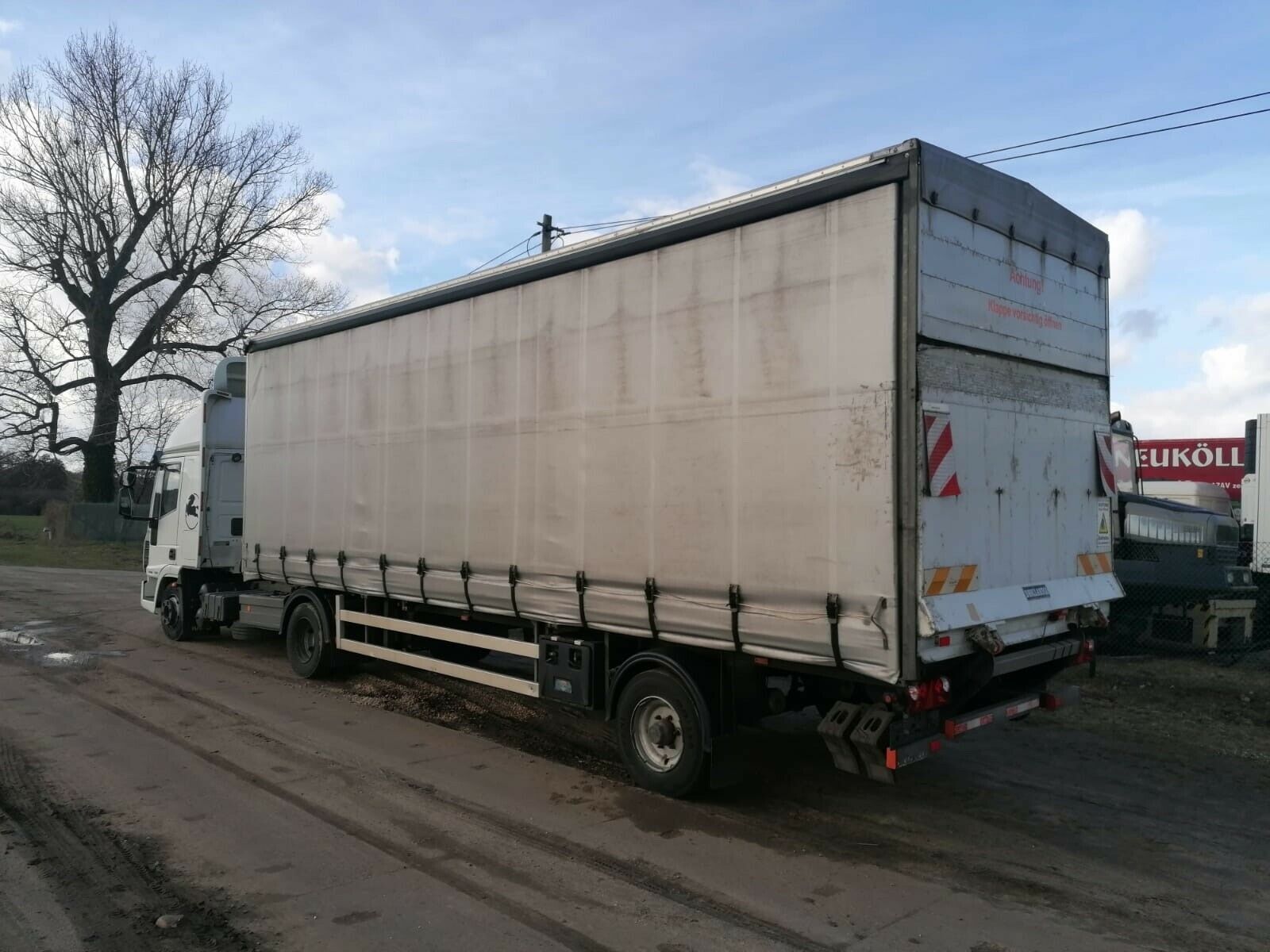 BECK P+P+HF félpót tilt semi-trailer