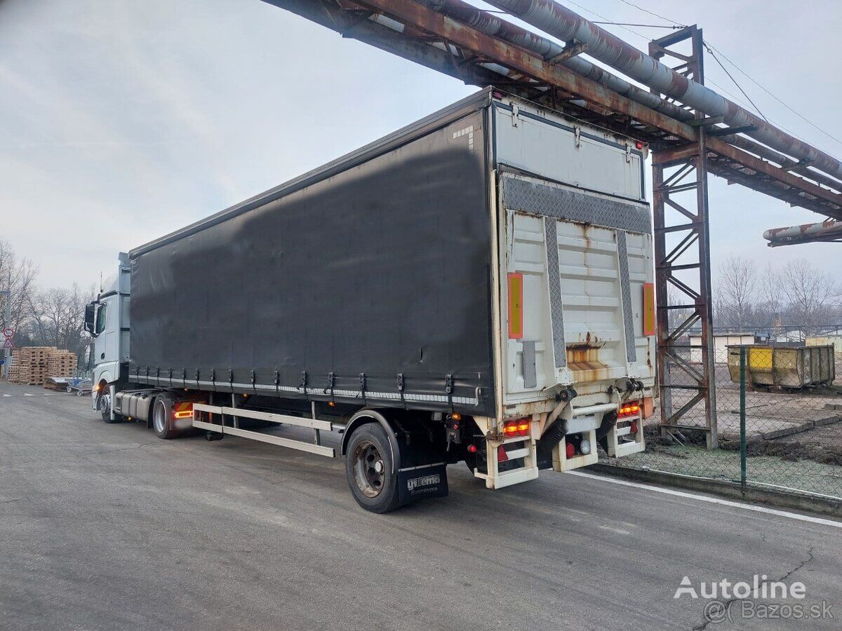 City Trailer ladebordwand 10,5m semirremolque toldo