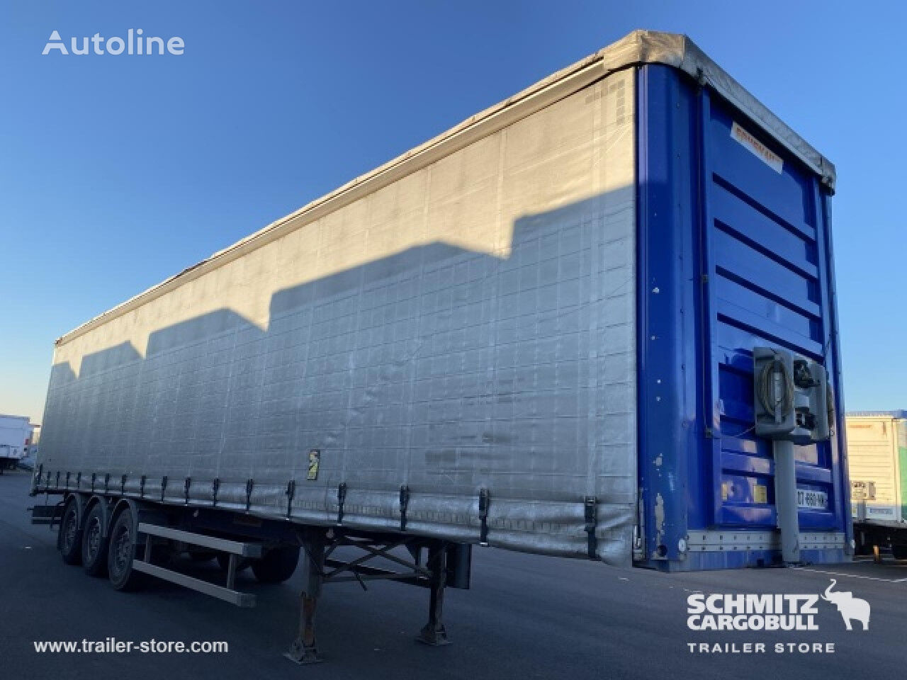 полуприцеп тентованный Fruehauf Curtainsider Standard