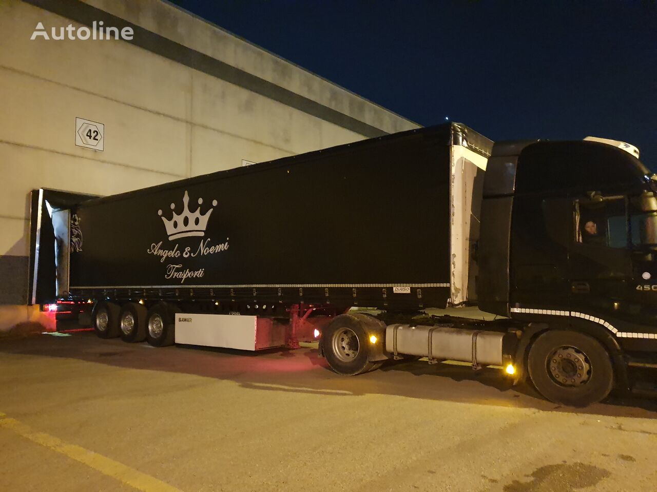 Kögel tilt semitrailer