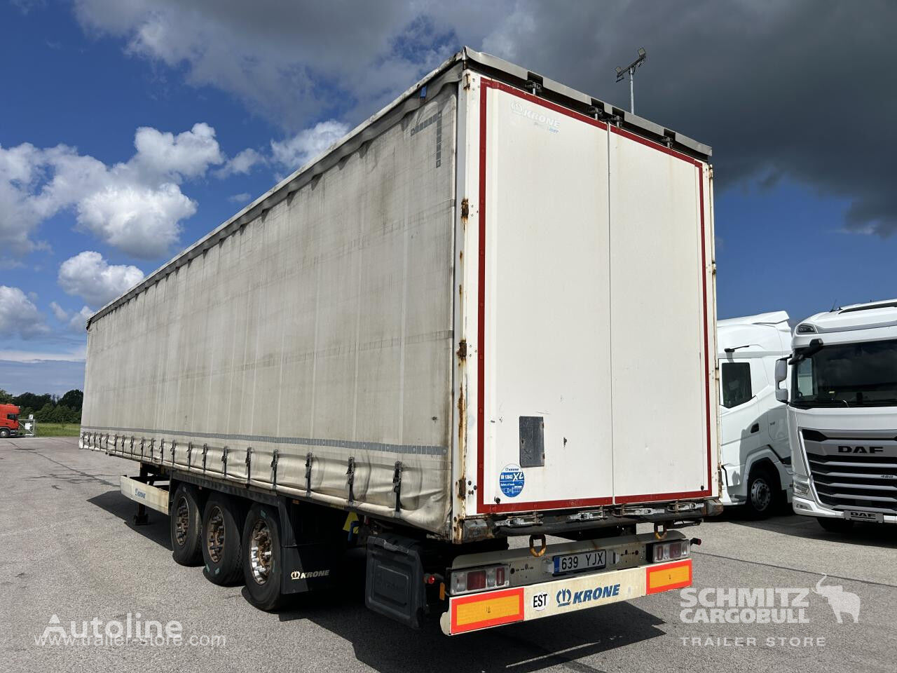 Krone Curtainsider Standard Planenauflieger