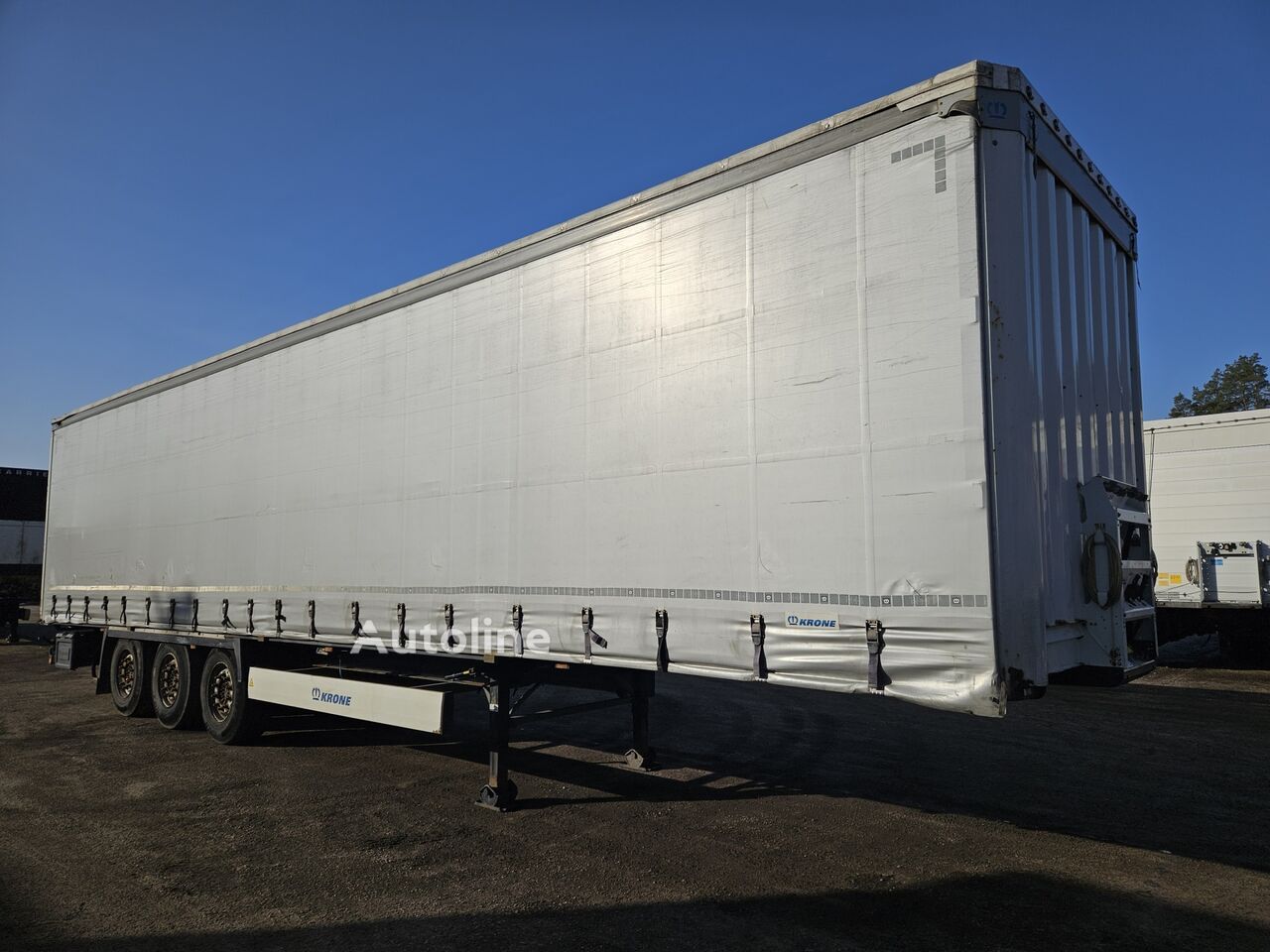 Krone SD ponyvás félpótkocsi - Autoline