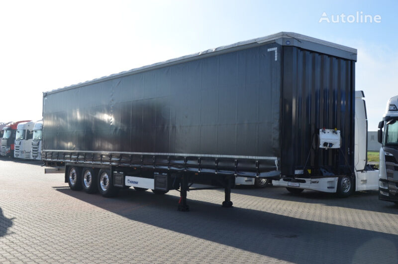 Krone SD 2020r OŚ POD. ALUSY ALCOA GETRANKE XL 558 tilt semi-trailer