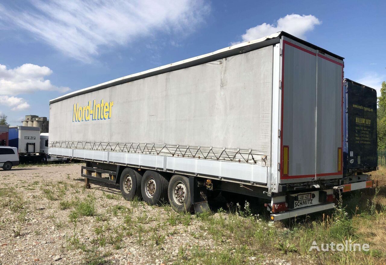 Krone Schwarzmuller tilt semi-trailer for parts