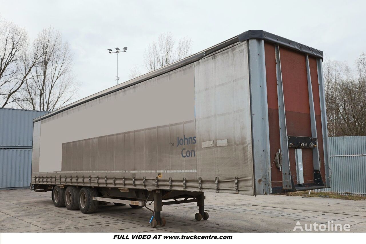 العربات نصف المقطورة صندوق خلفي مغطى LAG 0-3-GT 50, LOW DECK, AXLE BPW