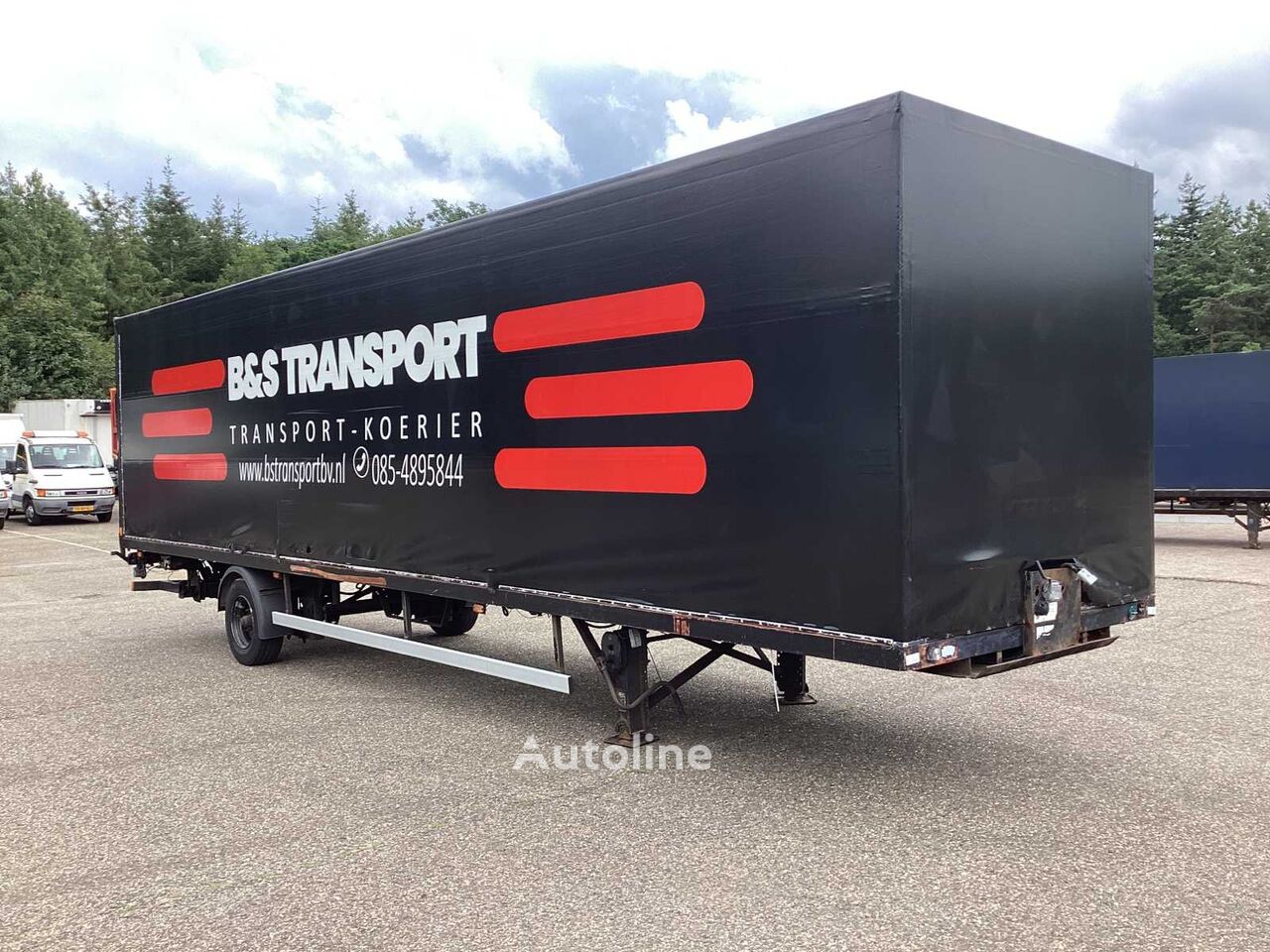 Quality trailers be oplegger semirremolque toldo - Autoline