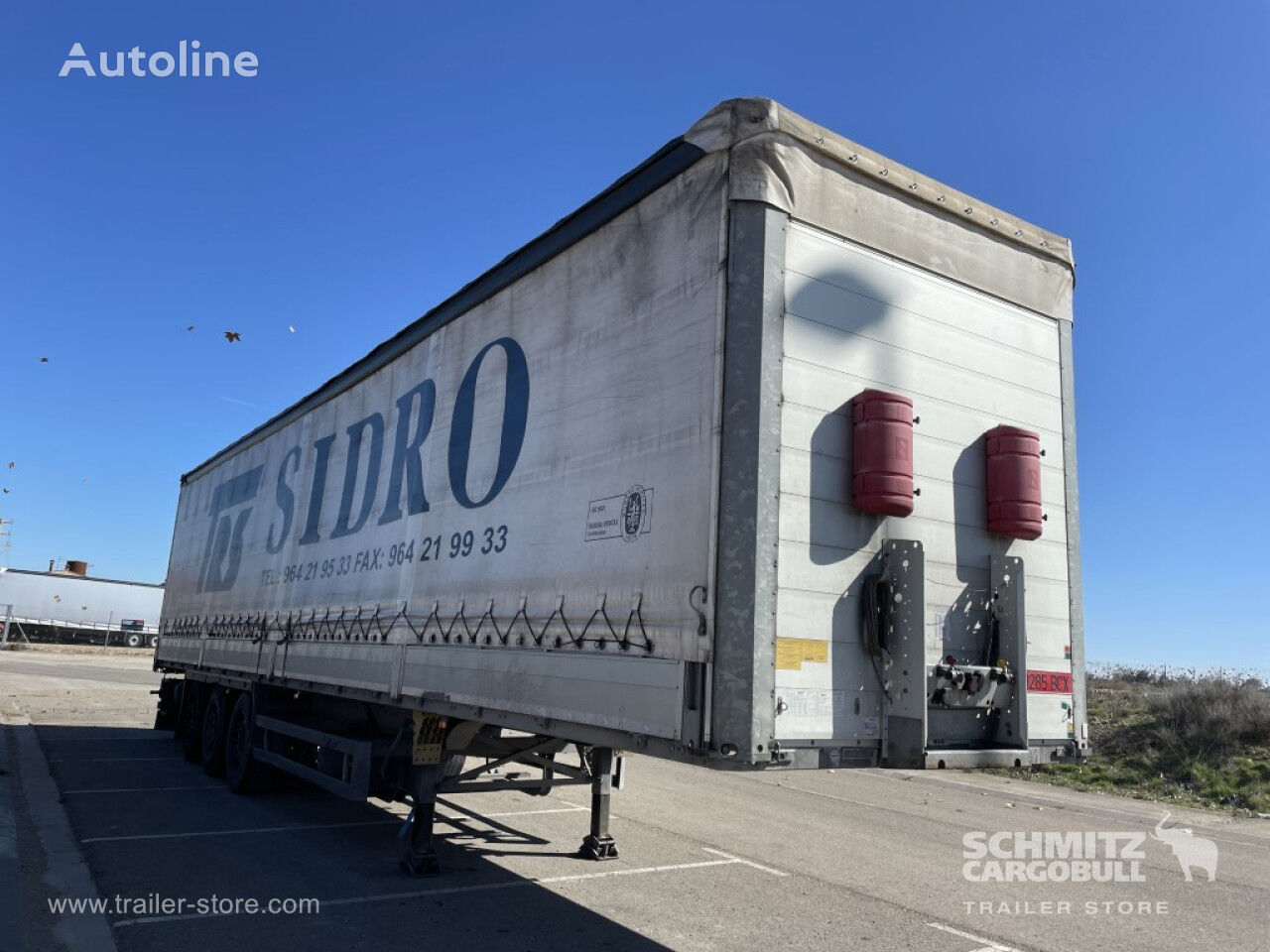 semi-reboque de toldo Schmitz Cargobull