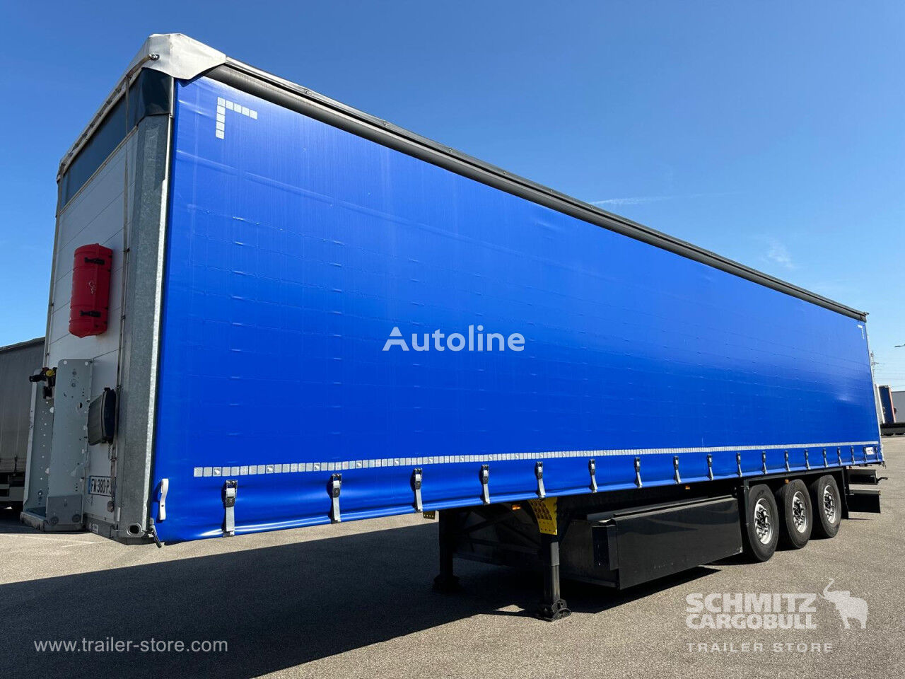 tentinė puspriekabė Schmitz Cargobull Curtainsider Standard