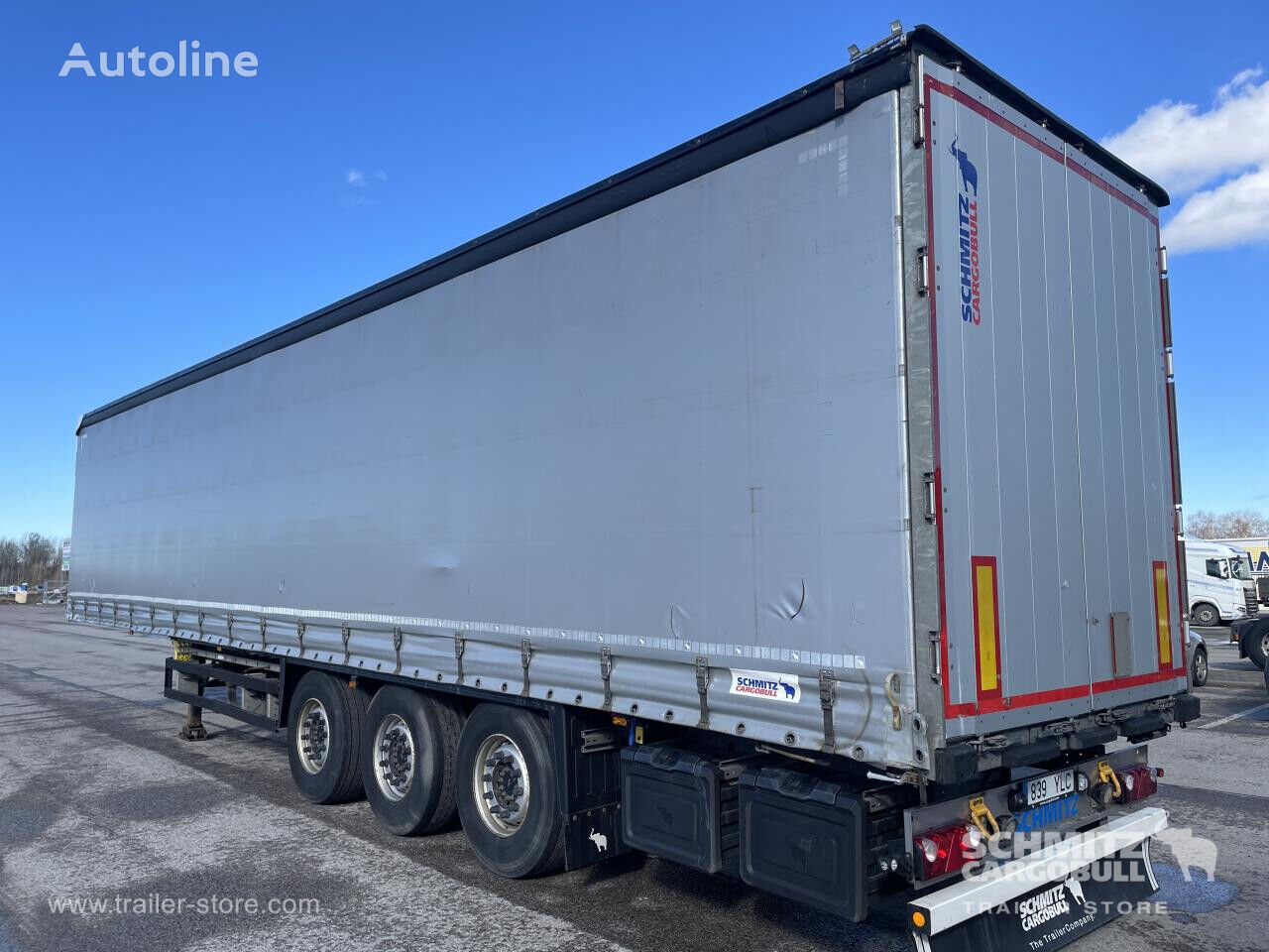 Schmitz Cargobull Curtainsider Standard チルトセミトレーラ