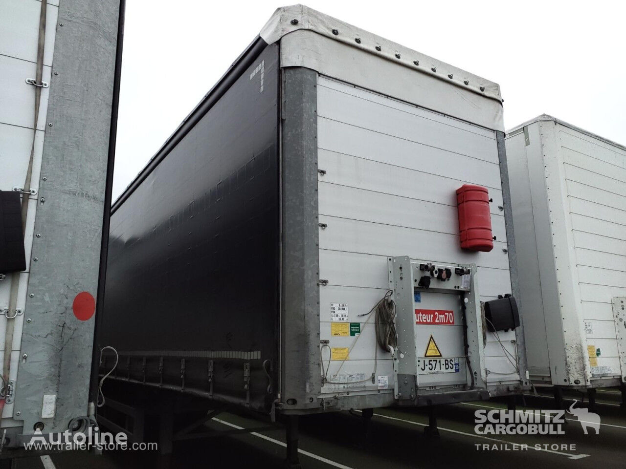 tentinė puspriekabė Schmitz Cargobull Curtainsider Standard