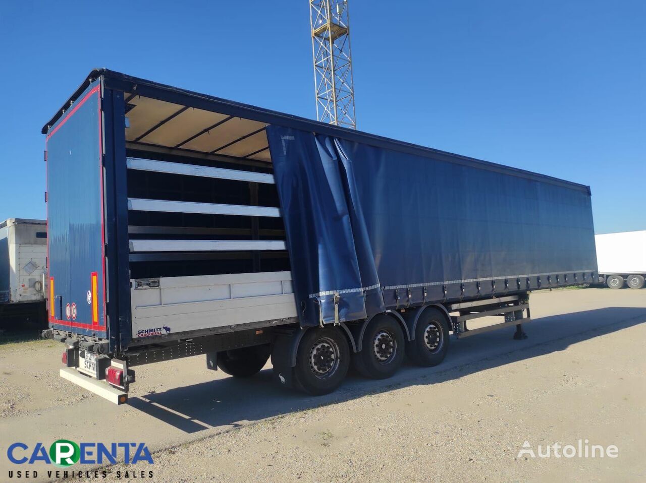 Schmitz Cargobull SCB*S3T tilt semitrailer